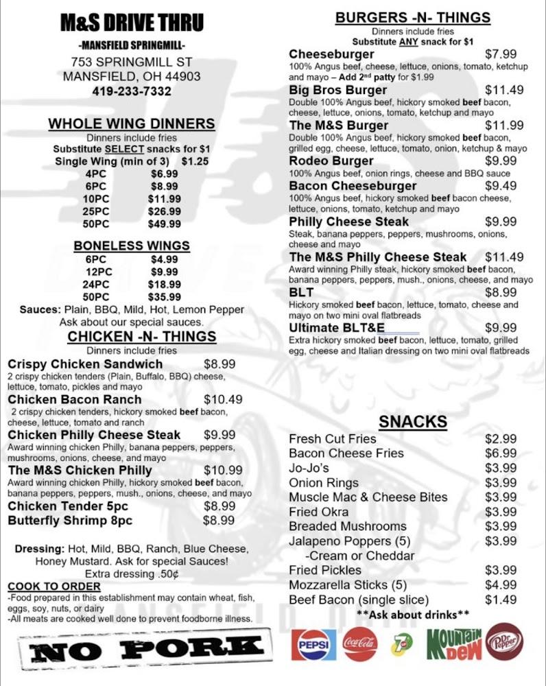 Stop and go drive Thur&smoke shop Dish 3